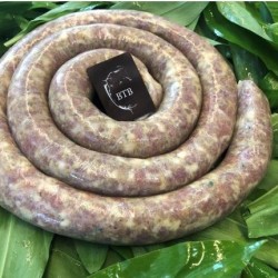 Saucisse à rôtir de porc à l'ail des ours