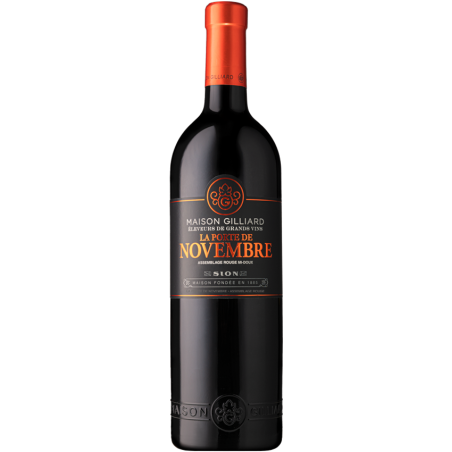 Porte de Novembre rouge Maison Gilliard 75cl