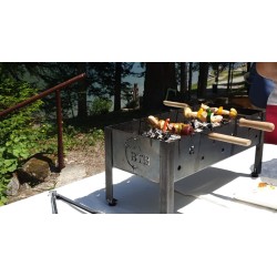 Brochette Party avec grill & pics en prêt pour 10 personnes