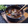 Civet de cerf cuit