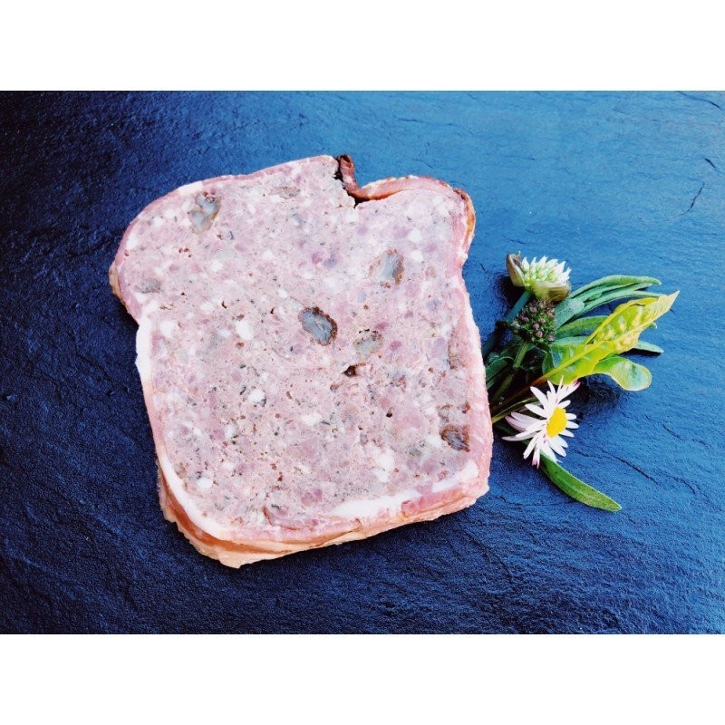 Terrine de chasse aux pommes vertes Terrine de chasse aux pommes vertes