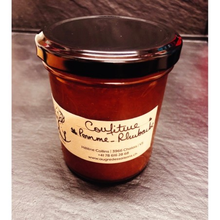 Confiture Pomme-Rhubarbe