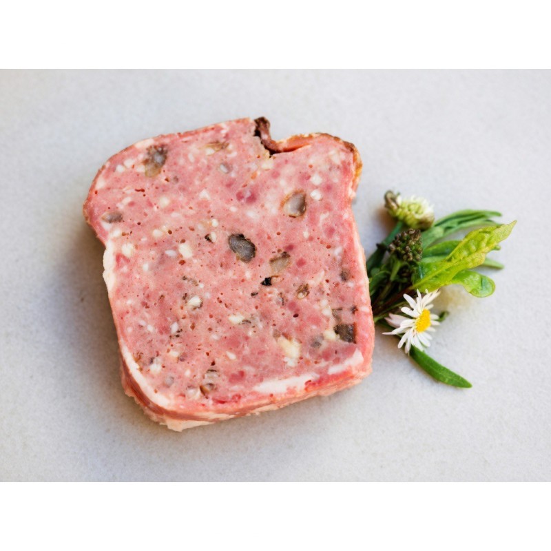 Terrine tranchée au johannisberg et abricots