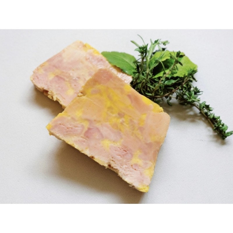 Terrine de foie gras de canard maison