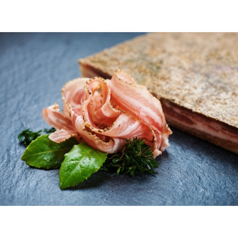 Lard sec aux herbes de montagne morceau