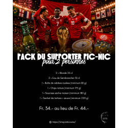 PACK DU SUPPORTER PIC-NIC (2 personnes)